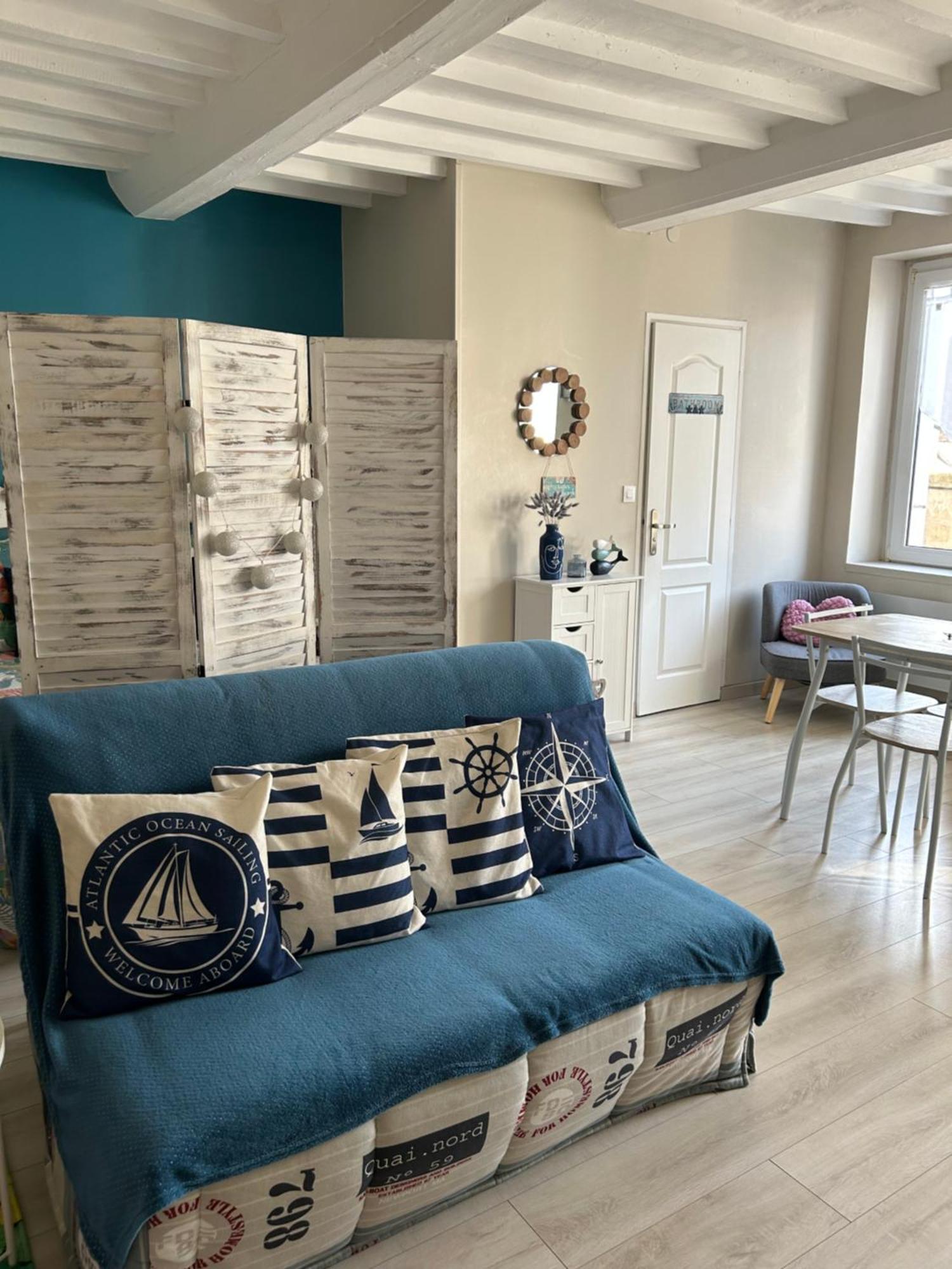 Studio Cosy De Luc Luc-sur-Mer Esterno foto